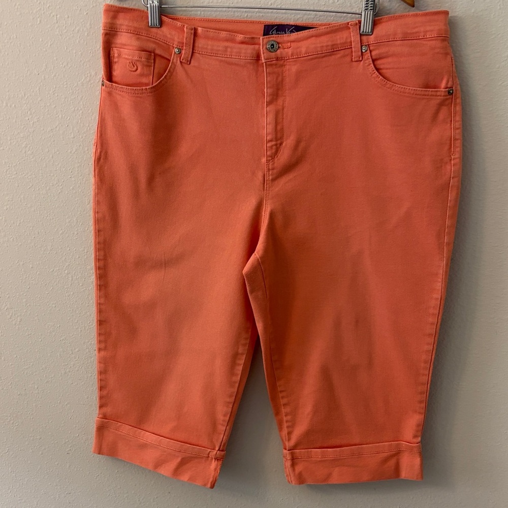 Gloria Vanderbilt Orange Men's Jean Shorts